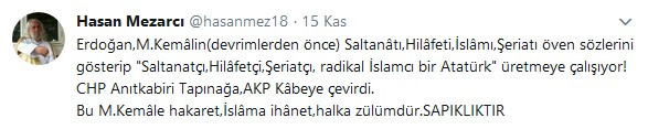 Çakma Mesih Hasan Mezarcı'dan şok sözler: Atatürkçü Erdoğan davayı sattı - Resim: 1