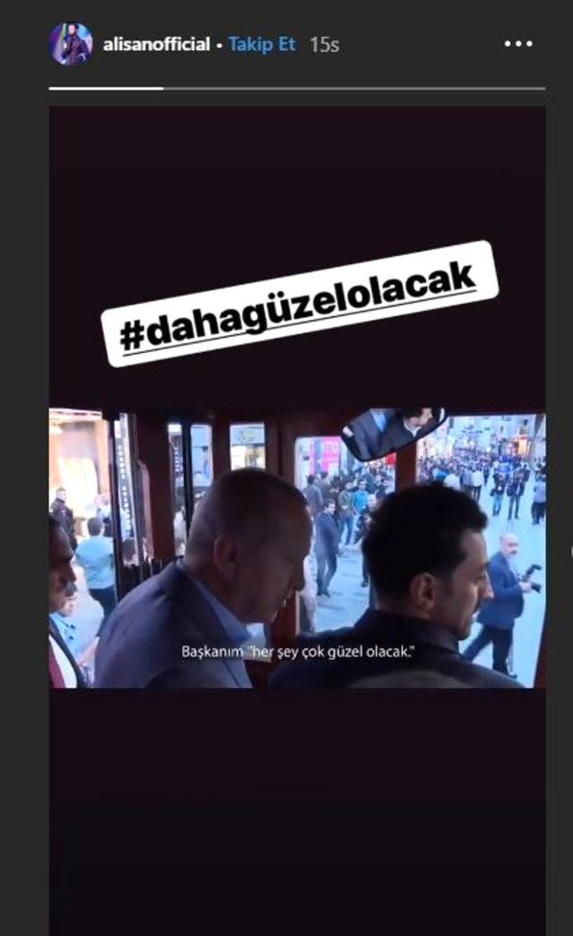 Alişan'dan Erdoğan’a daha güzel olacak desteği - Resim: 1