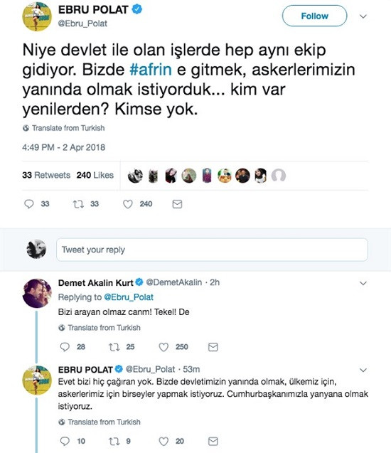 Ebru Polat isyan etti: Neden Erdoğan'ın yanında aynı ünlüler var? - Resim: 1
