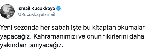 İsmail Küçükkaya her sabah FOX ekranlarından bu kitabı okuyacak - Resim: 1