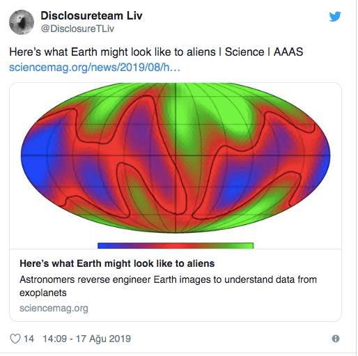 Uzaylılar gezegenimizi nasıl görüyor? - Resim: 1