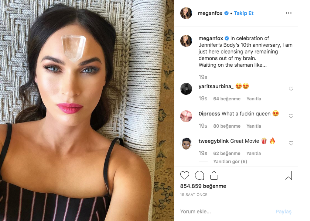 Megan Fox beynindeki iblisleri kristallerle temizlediğini açıkladı - Resim: 1