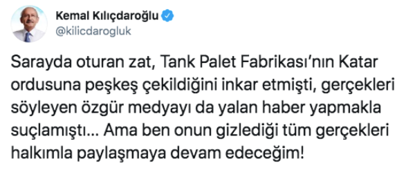 Kılıçdaroğlu'ndan Erdoğan'a:Gizlediği tüm gerçekleri halkımla paylaşacağım - Resim: 1