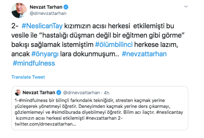 Nevzat Tarhan’dan Neslican Tay yorumuna gelen tepkilere açıklama - Resim: 2
