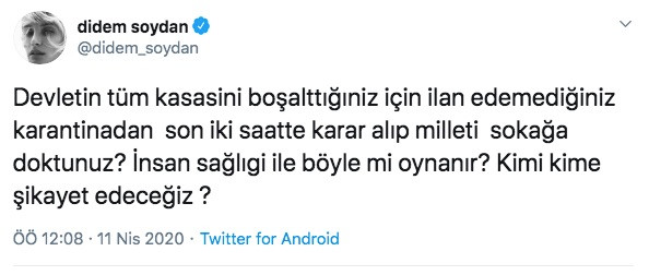 Didem Soydan'dan AKP'ye sert tepki: Devletin kasasını boşalttığınız için.. - Resim: 1