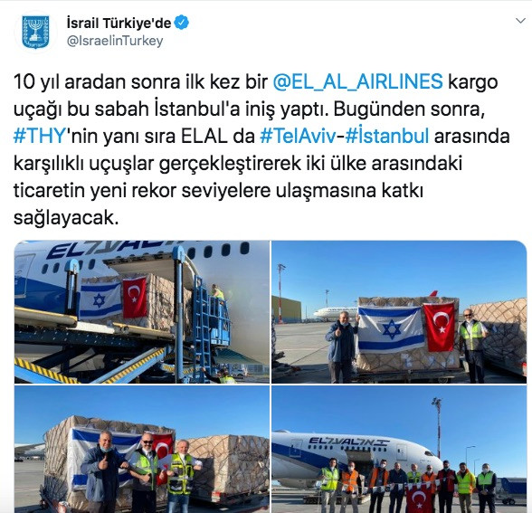 İsrail El Al Havayolları 13 yıl sonra İstanbul'da - Resim: 1