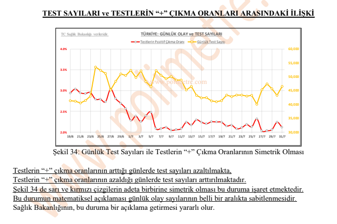 Polimetre: Türkiye'de test sayısı azaltılarak korona vaka sayısı düşük tutuluyor - Resim: 1