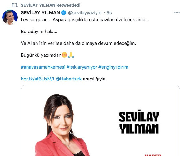 Sevilay Yılman: Leş kargaları üzülecek ama.. - Resim: 1