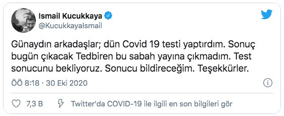 İsmail Küçükkaya neden ekrana çıkmadı? - Resim: 1