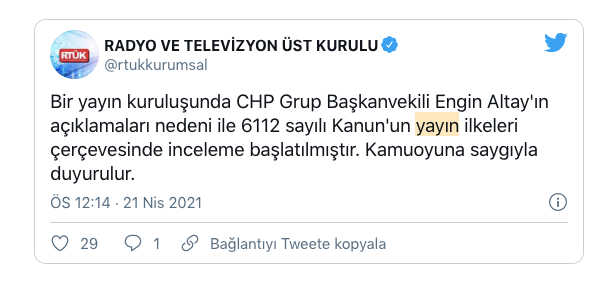 Erdoğan İşaret Verdi, RTÜK Anında Düğmeye Bastı - Resim: 1