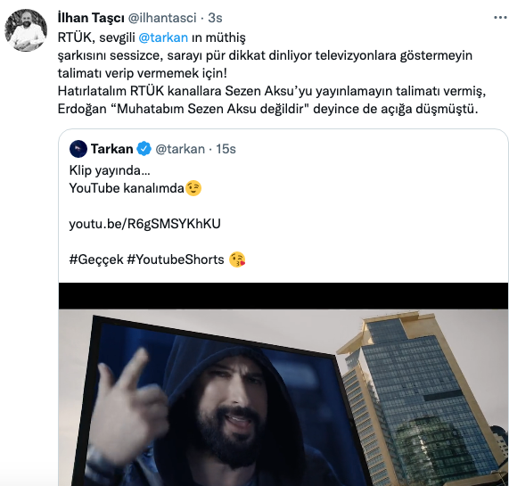 RTÜK Tarkan'ın Şarkısı İçin Saraydan Talimat Bekliyor - Resim: 1