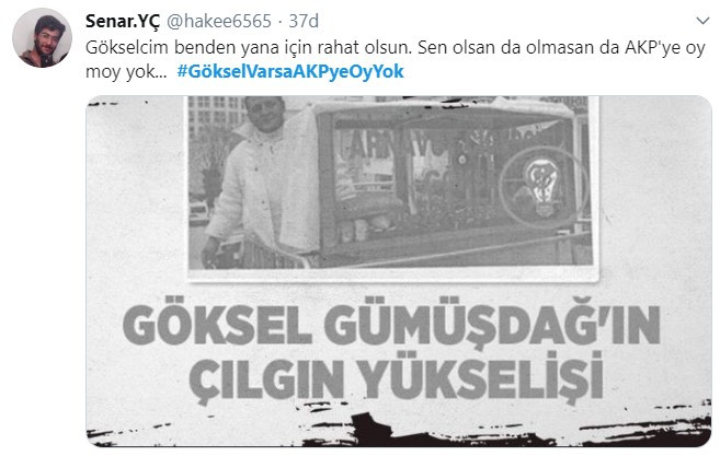 Trabzonspor taraftarından AKP’ye Göksel Gümüşdağ tepkisi - Resim: 2