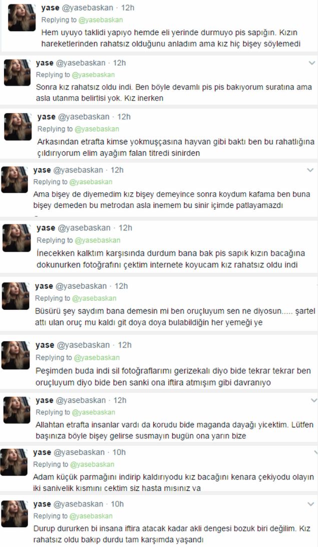 Sosyal medya metroda taciz iddiasını konuşuyor! - Resim: 2