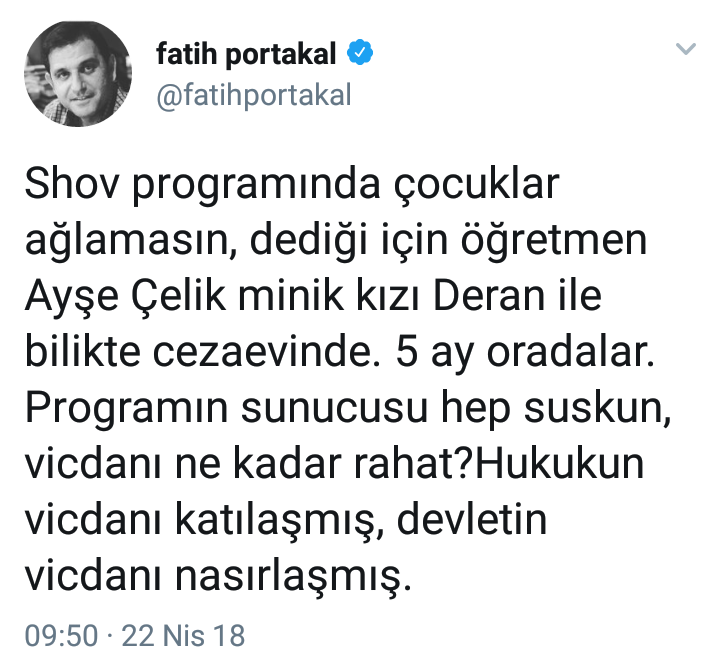Fatih Portakal'dan Beyazıt Öztürk'e: Vicdanı ne kadar rahat? - Resim: 1