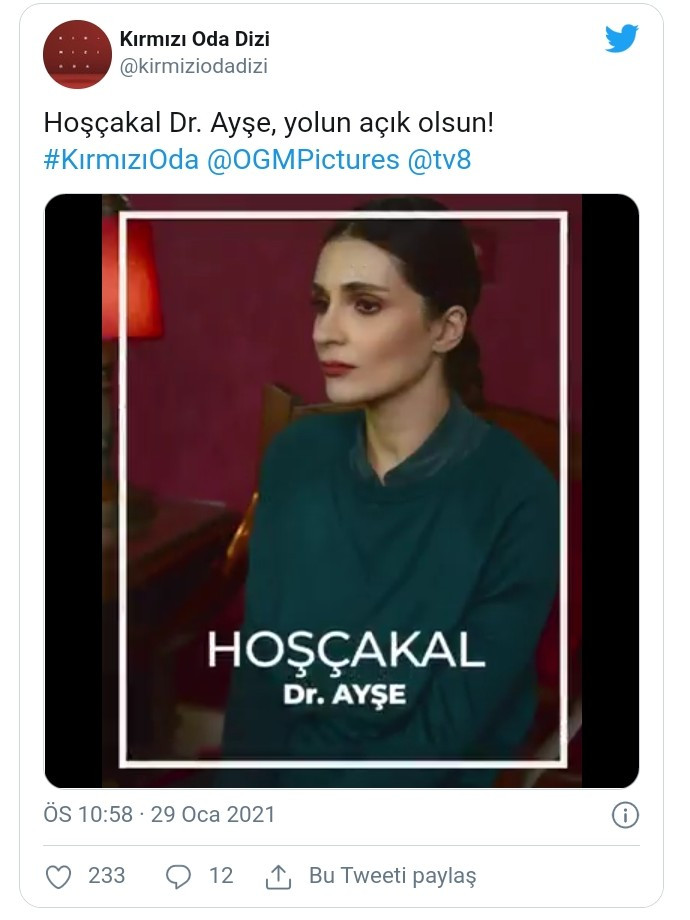 Kırmızı Oda'nın Doktor Ayşe'si Meriç Aral diziden ayrıldı - Resim: 1