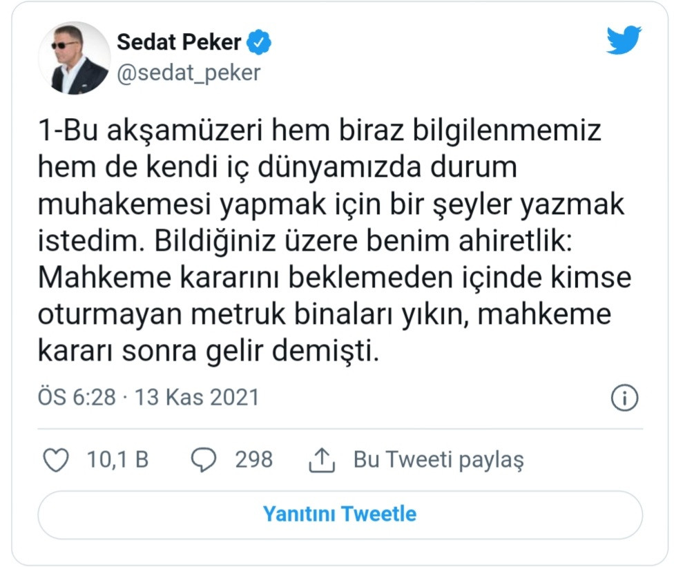 Sedat Peker'den Ankara’da Fuhuş Partisi İddiası - Resim: 1