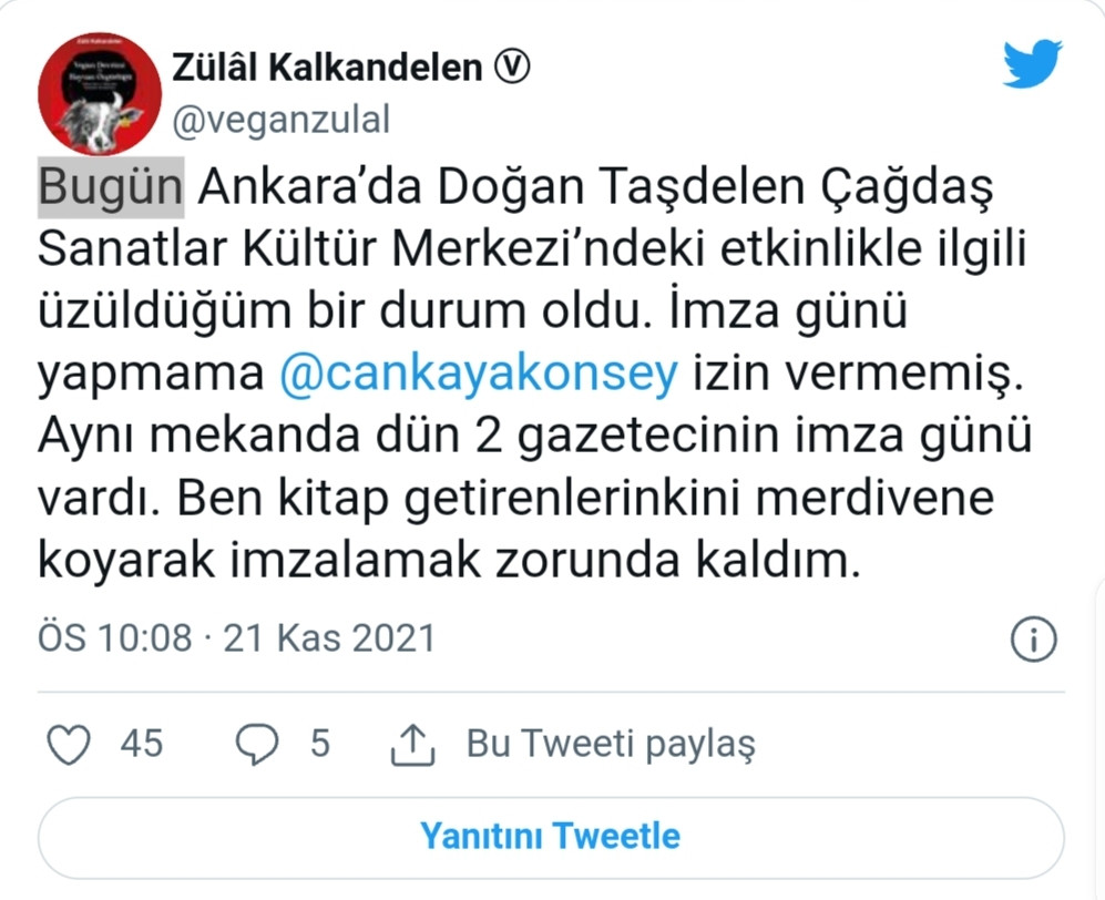 Cumhuriyet Yazarı Zülal Kalkandelen'in İmza Gününe Engel - Resim: 1