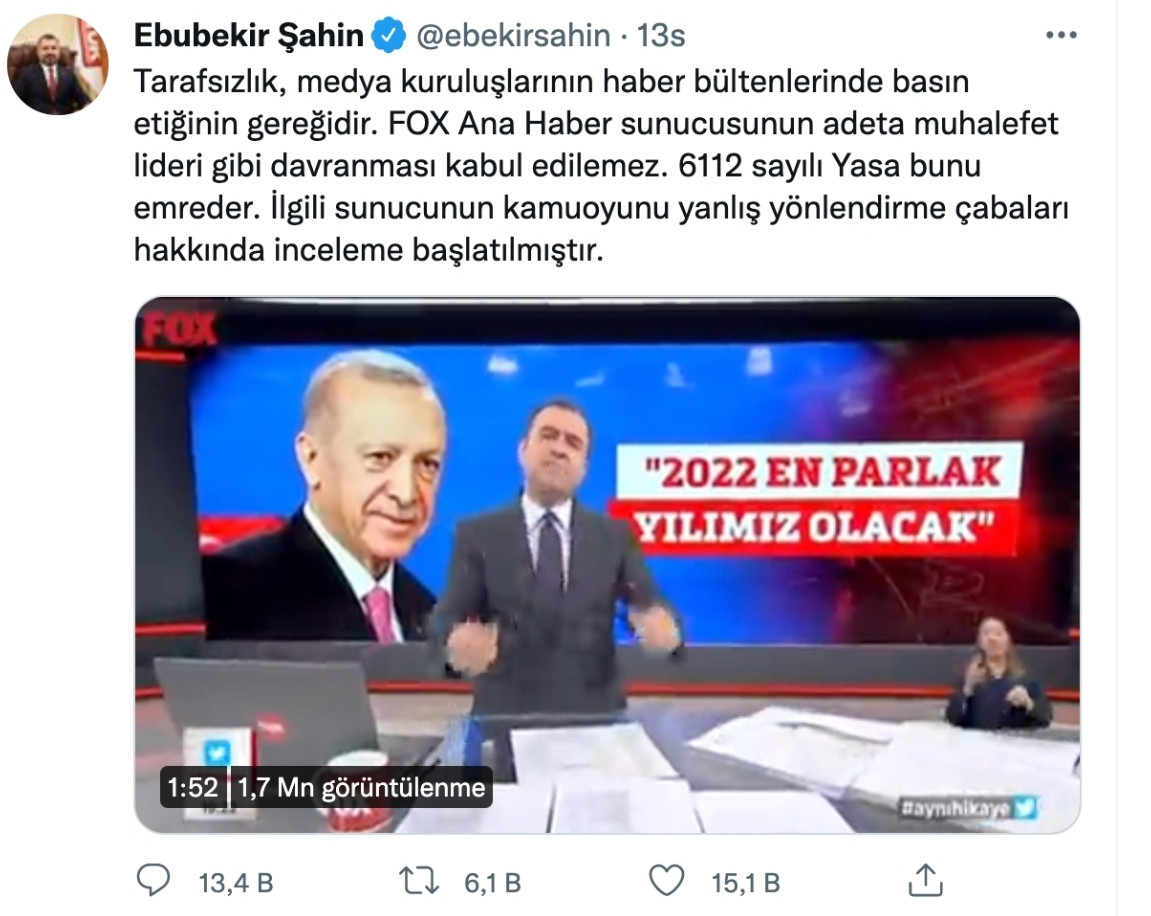 RTÜK Başkanı Yandaş Medyanın İzlenmediğini Kanıtladı - Resim: 2