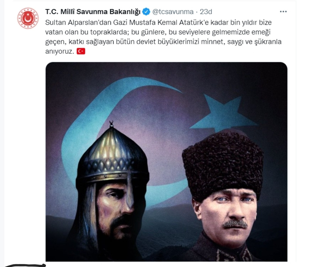 MSB'den Atatürk Paylaşımı - Resim: 1