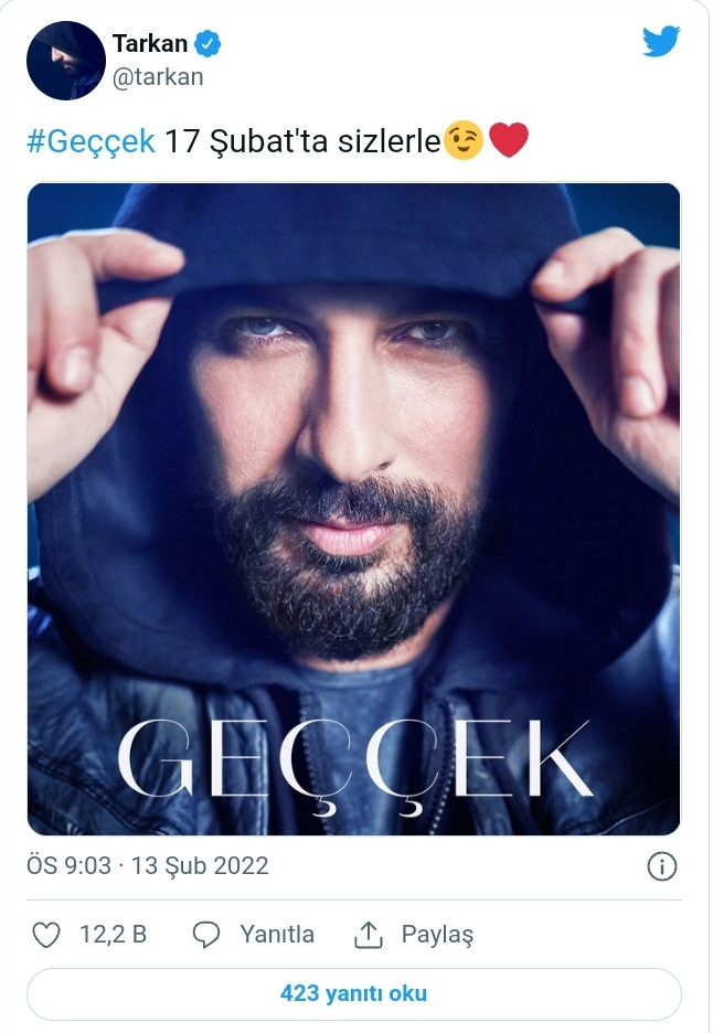 Tarkan Yeni şarkısı Geççek İle Geliyor - Resim: 1