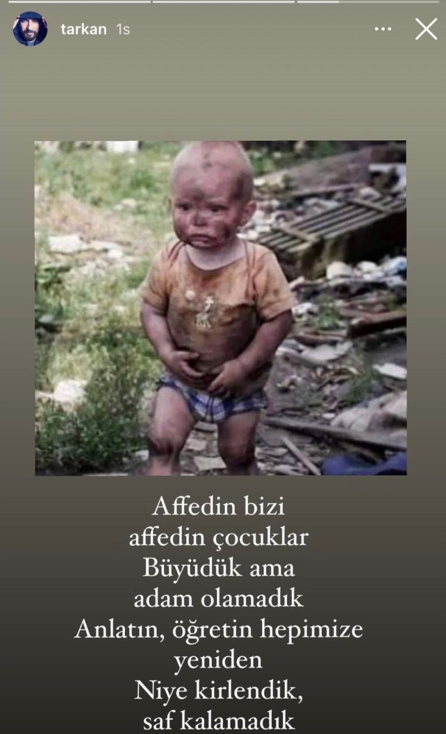 Tarkan'dan Savaş Tepkisi: Affedin Bizi Affedin Çocuklar - Resim: 1
