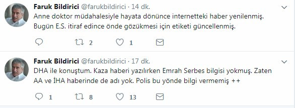 Hürriyet Okur Temsilcisi Faruk Bildirici'den Emrah Serbes açıklaması - Resim: 1