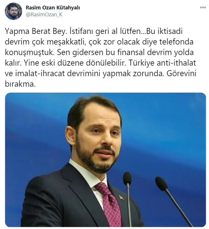 ROK Albayrak'a yalvardı: Yapma Berat Bey.. - Resim: 1