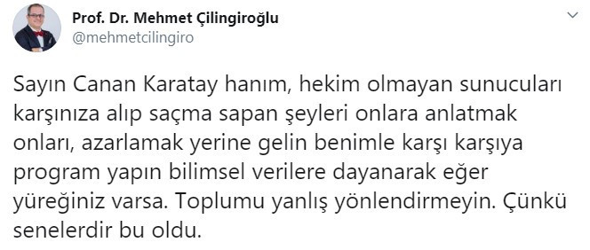 Mehmet Çilingiroğlu’ndan Canan Karatay’a: Eğer yüreğiniz varsa! - Resim: 2