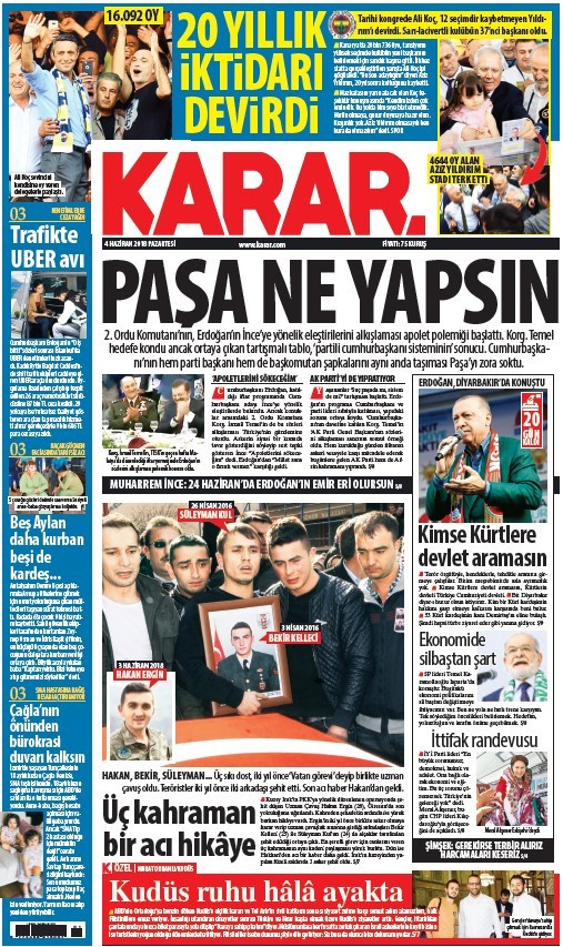 AKP'ye yakın gazeteden Erdoğan'a sert eleştiriler: Paşa ne yapsın? - Resim: 1