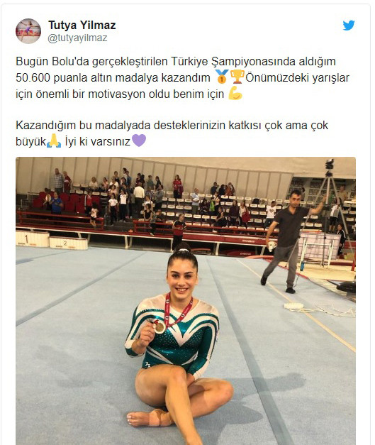 Sosyal medyada kas yığını demişlerdi, Tutya Yılmaz altın madalya kazandı - Resim: 1