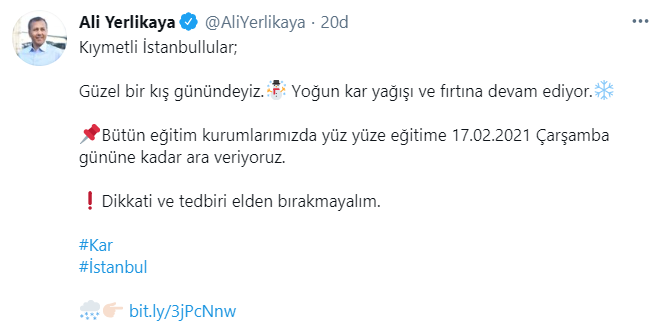 Yüz Yüze Eğitime Ara Verildi! - Resim: 1