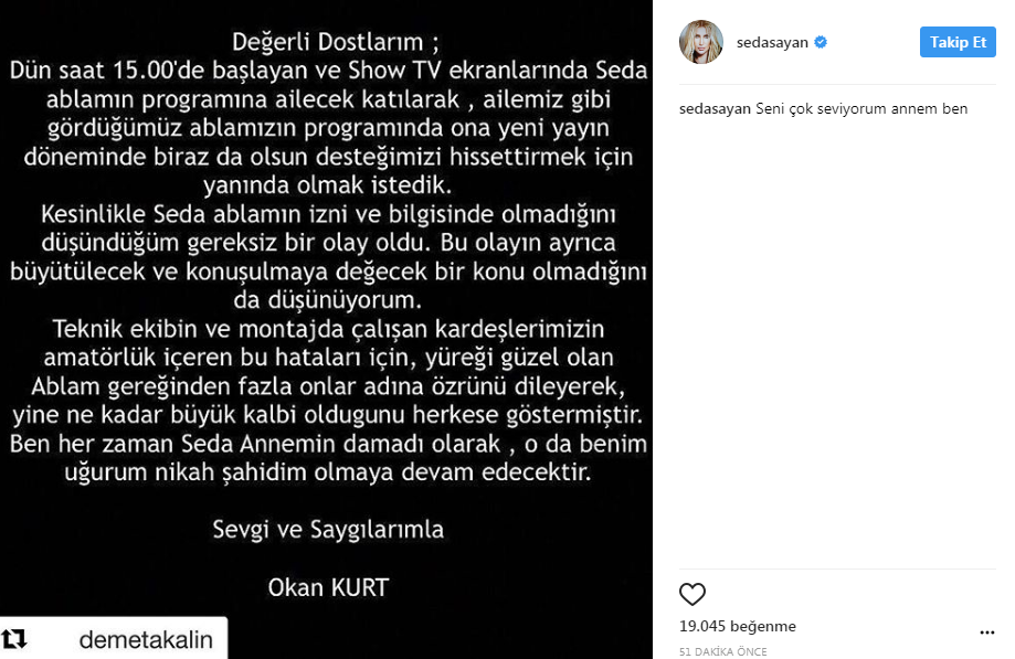 Seda Sayan'ın Demet Akalın'a yaptığı yanlışı, Okan Kurt affetti - Resim: 3