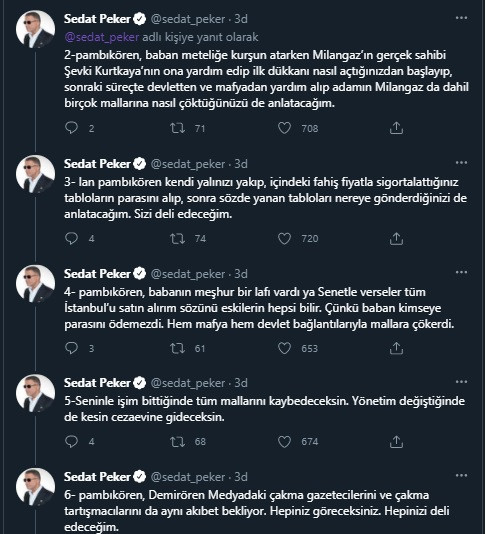 Peker'den Demirören'e: O Dosyanın Tamamı Bende - Resim: 1
