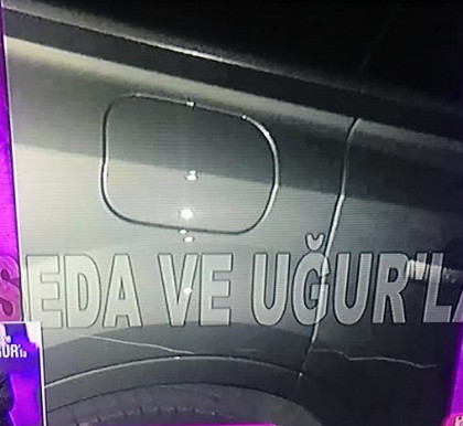 Gülben Ergen'in çizilen arabasının görüntüleri ortaya çıktı - Resim: 2