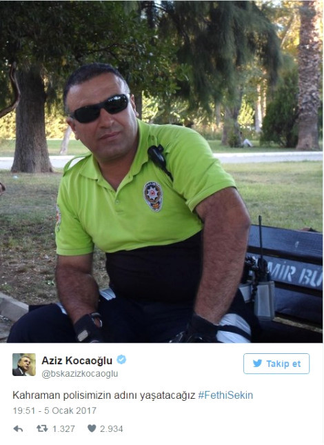 Şehit Polis Fethi Sekin'in Adı Yaşatılacak - Resim: 1