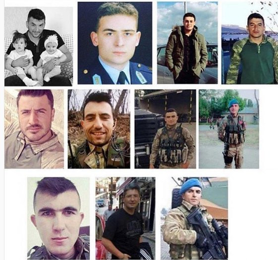 Şehit ateşi sosyal medyaya böyle düştü - Resim: 2