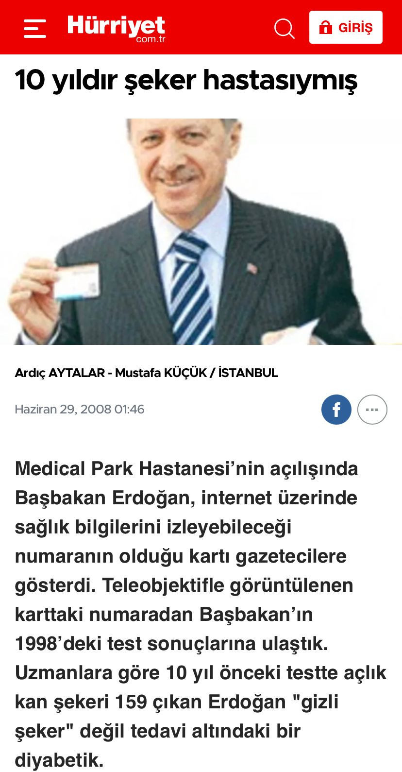 Erdoğan Şeker Hastası, Manda Yoğurdu Medine Hurması Kestane Balı Karışımını Yiyemez İddiası - Resim: 1