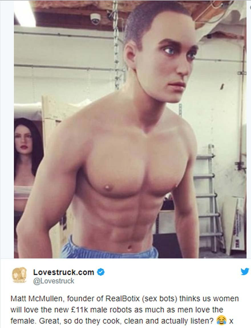 Biyonik penisli erkek seks robotları geliyor - Resim: 1