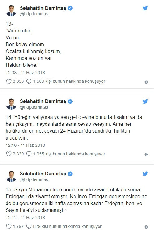 Selahattin Demirtaş'tan Erdoğan'a: Paylaşırsan adaylıktan çekileceğim - Resim: 4