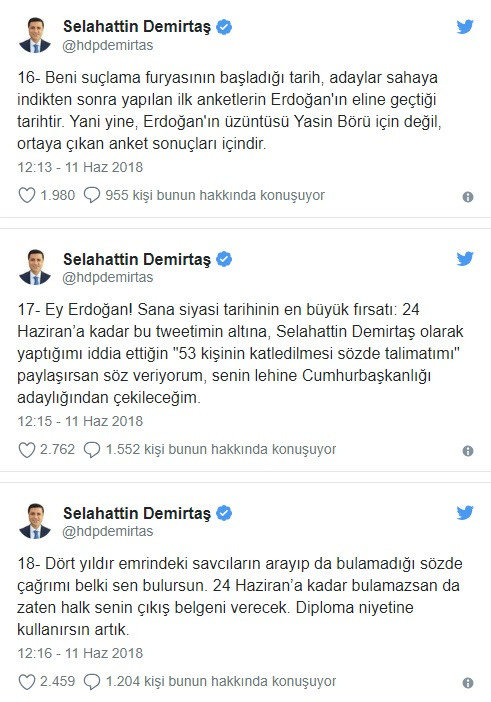 Selahattin Demirtaş'tan Erdoğan'a: Paylaşırsan adaylıktan çekileceğim - Resim: 5