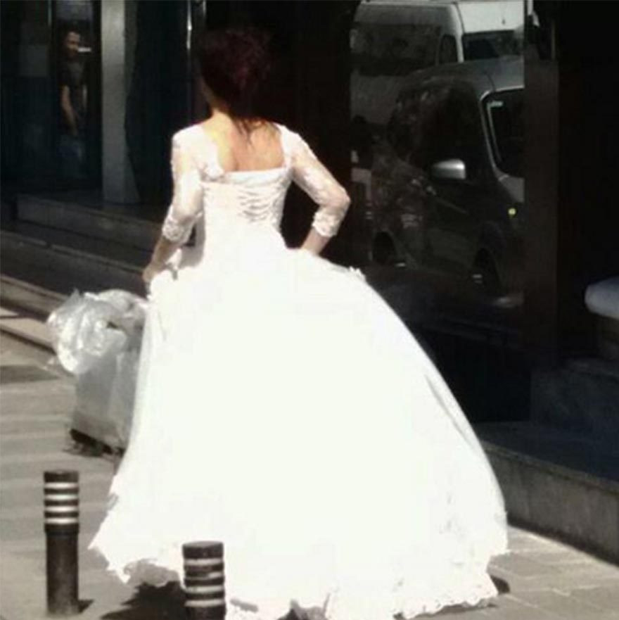 Şenay Gürler’den gelinlikli paylaşım - Resim: 1