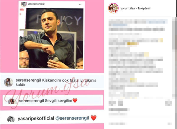 Seren Serengil'den Yaşar İpek'e: O fotoğrafı kaldır! - Resim: 1