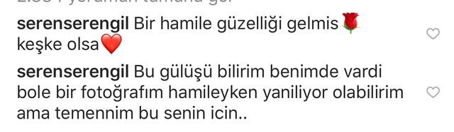 Seren Serengil'den Serenay Sarıkaya'ya: Bir hamile güzelliği gelmiş - Resim: 2