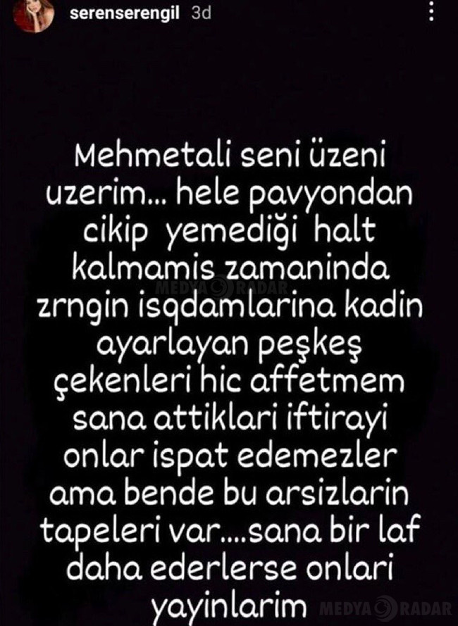 Seren Serengil, Mehmet Ali Erbil-Seda Sayan Kavgasına Dahil Oldu! Bu Arsızların Tapeleri Var - Resim: 1