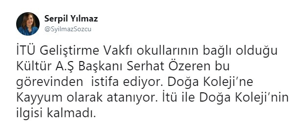 Serpil Yılmaz iddiasının arkasında: Doğa Koleji'ne kayyum atandı, operasyonda İTÜ yok - Resim: 4