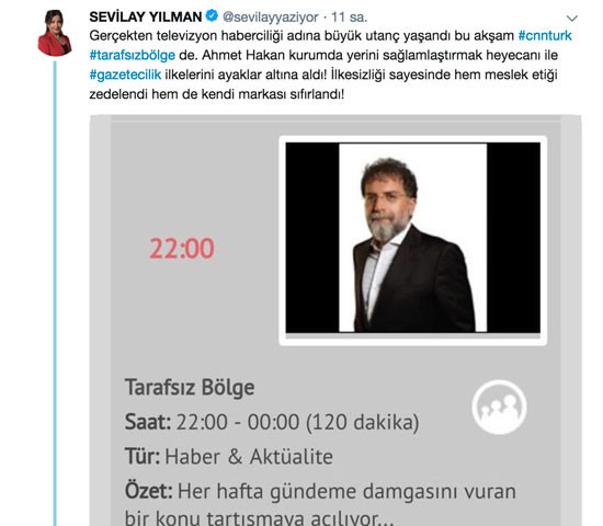 Sevilay Yılman Ahmet Hakan'ı eleştirdi, ortalık karıştı - Resim: 1