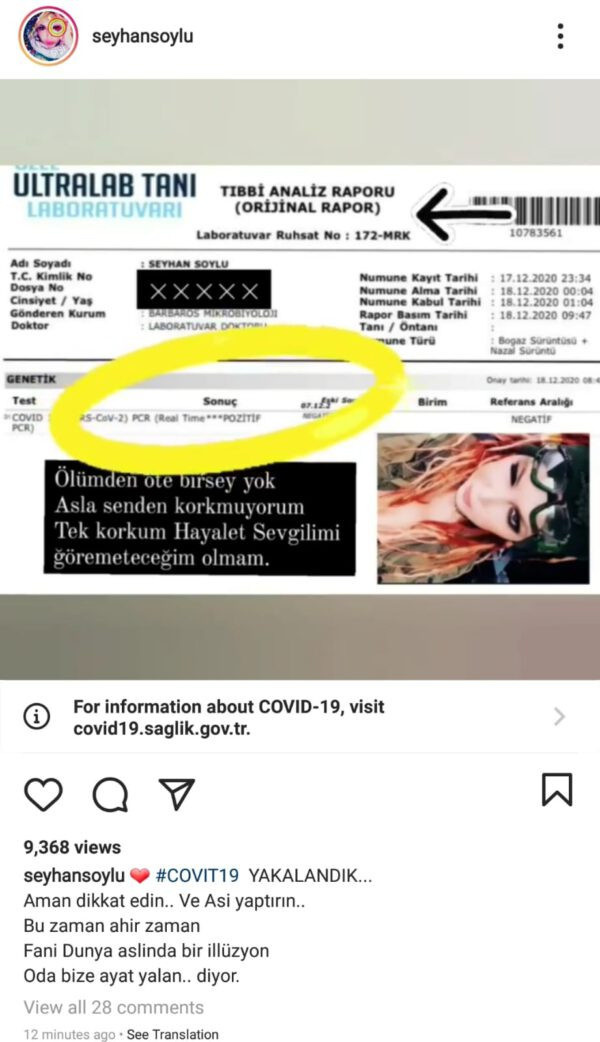 Seyhan Soylu koronavirüse yakalandı - Resim: 1