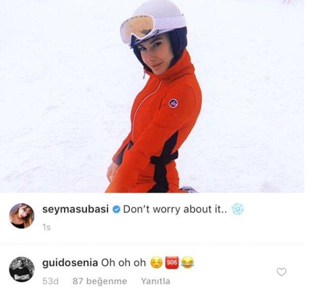 Şeyma Subaşı'nın fotoğrafına sevgilisinden ilginç yorum! - Resim: 1