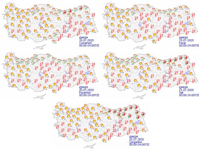 Libya üzerinden kavurucu sıcaklar geliyor! Hava durumu değişecek - Resim: 1
