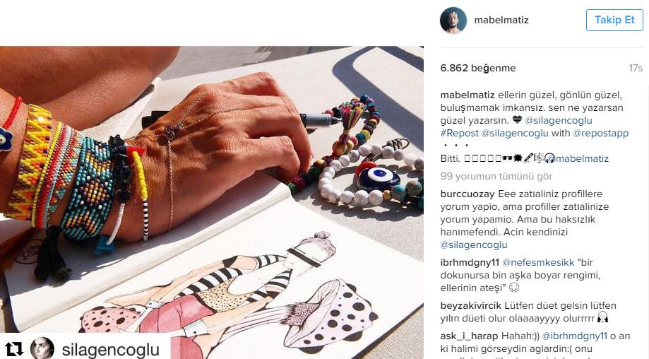 Sıla’dan Mabel Matiz’e gizemli paylaşım! - Resim: 1